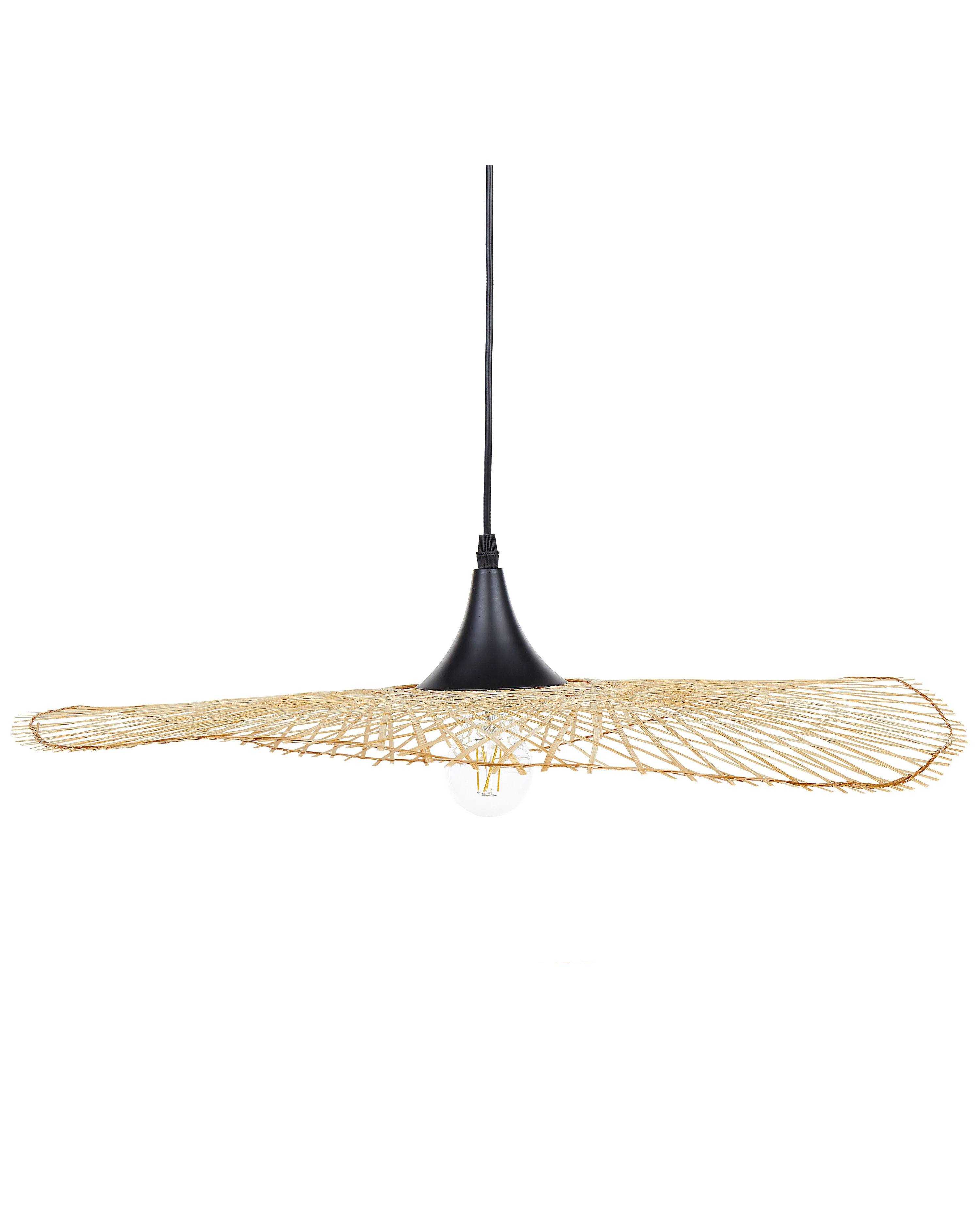 Hanglamp FLOYD Bamboehout Lichtbruin