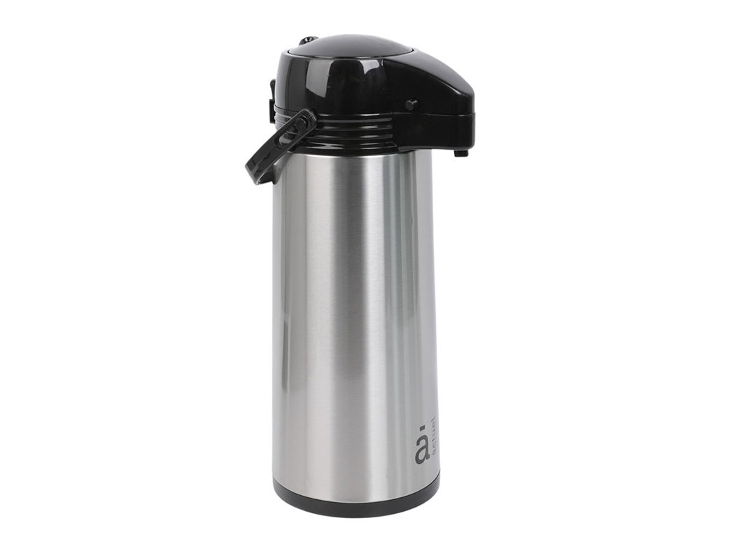 JARRO TÉRMICO C/CIFÃO ACTUEL INOX CINZA 1.65L