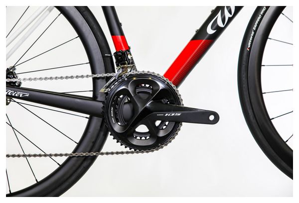 Vélo de Route Wilier Triestina Garda Disc Shimano 105 11V 700 mm Noir/Rouge