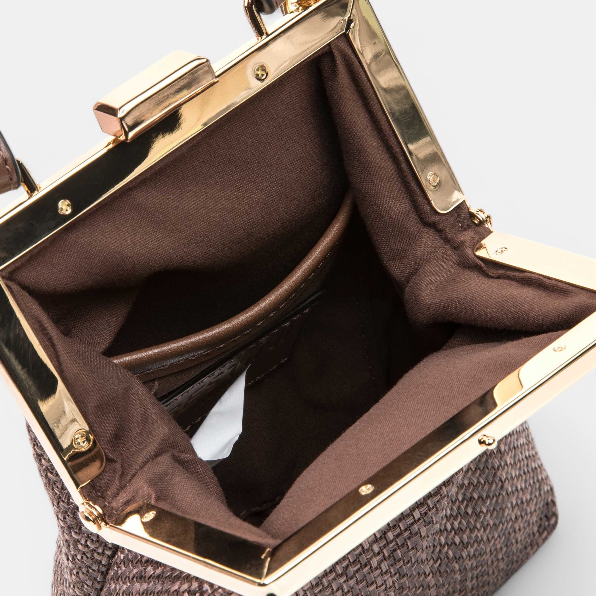 Sac bandoulière bronze