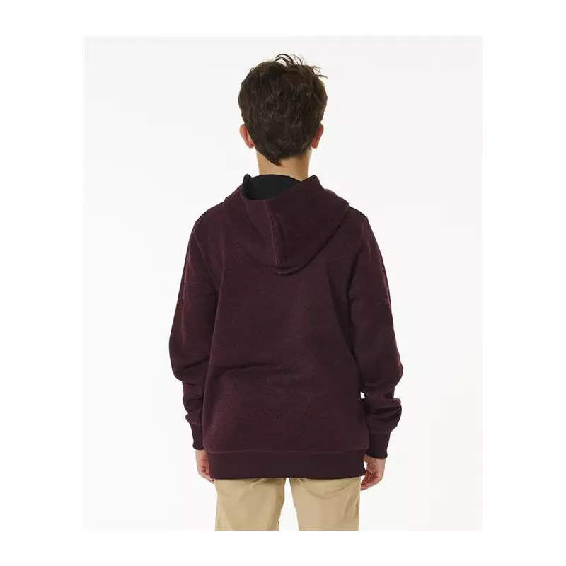 Sweat junior RIPCURL Crescent Hood -Boy Maroon 10