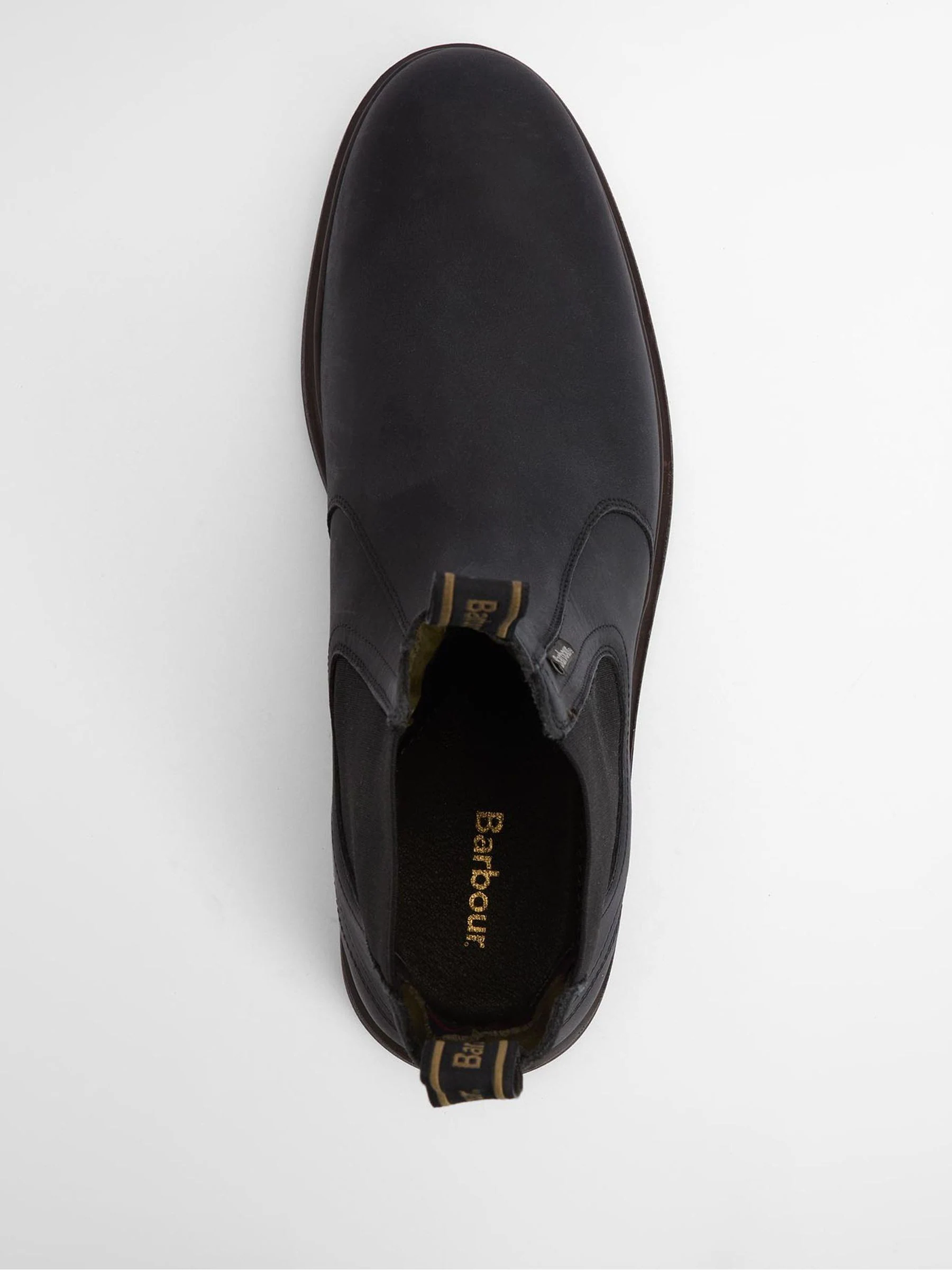 Zwart - Barbour® Hale leren Chelsea laars