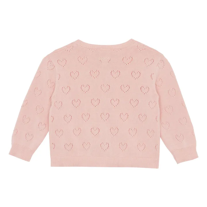 Bonton Cardigan Lilet en Maille | Rose pâle