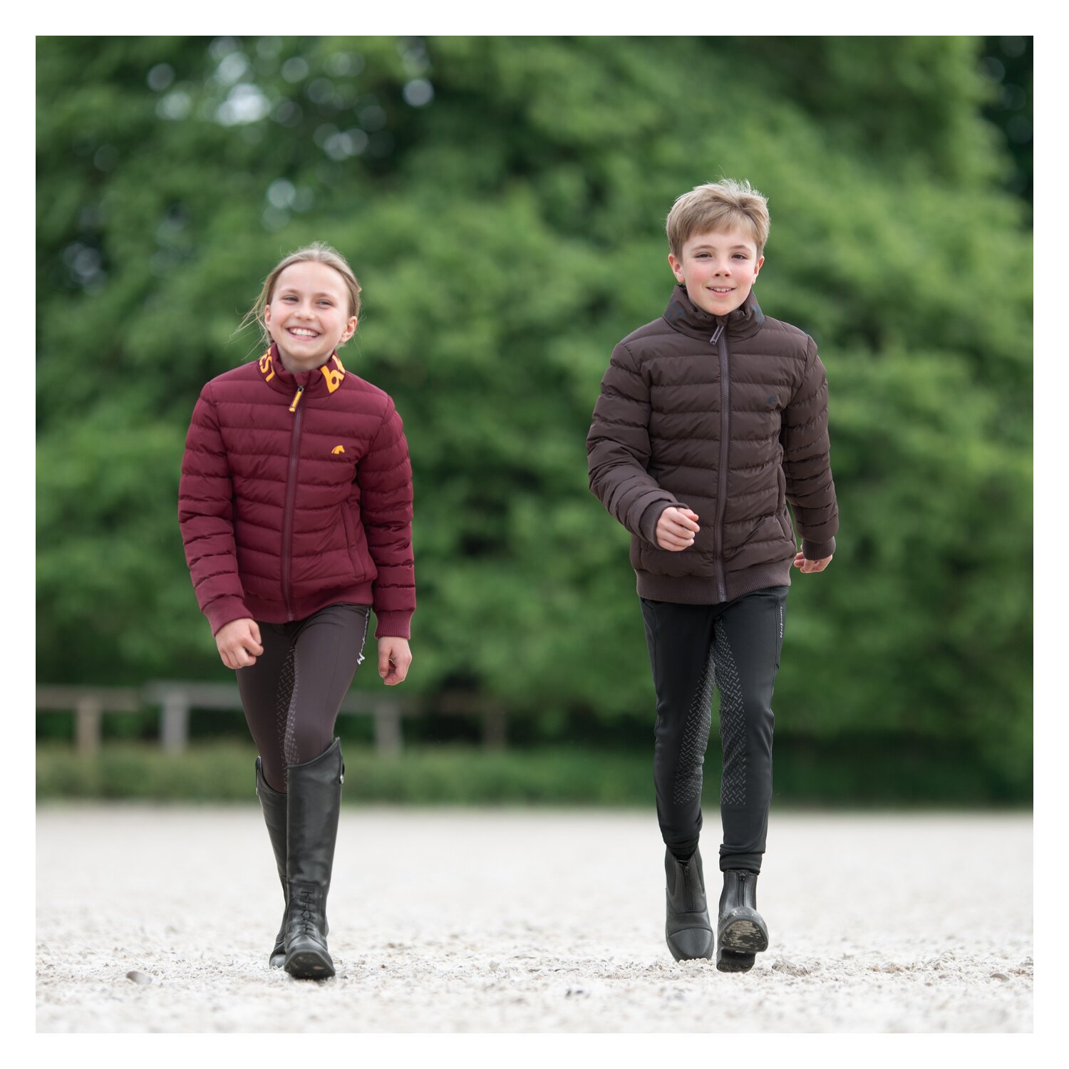 black forest Steppjacke  - chocolate - 110/116