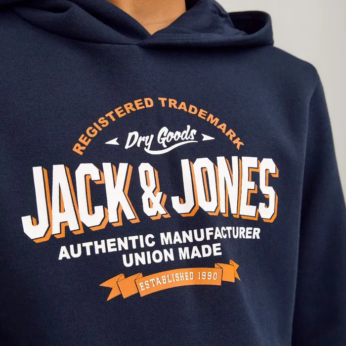 Jack & Jones Logo Hoodie Junior