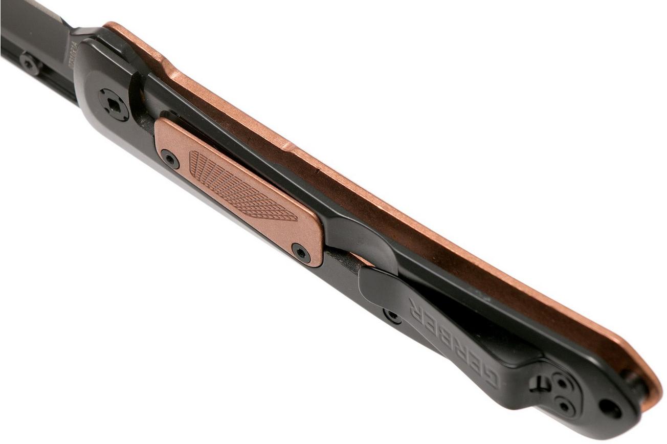 Gerber Affinity 30-001869 Copper, Black D2, zakmes