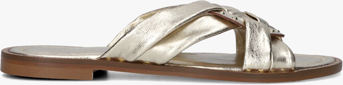 gouden stefano lauran slippers 24003