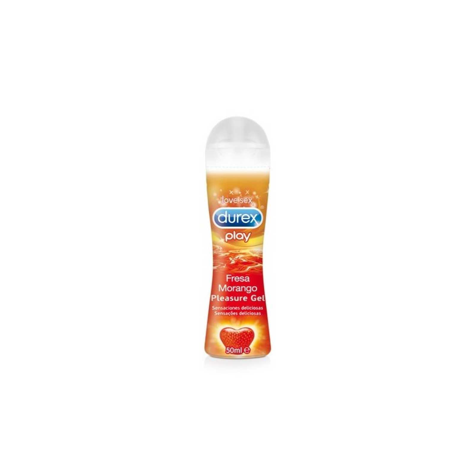 Lubrificante Durex sabor morango, 50 ml