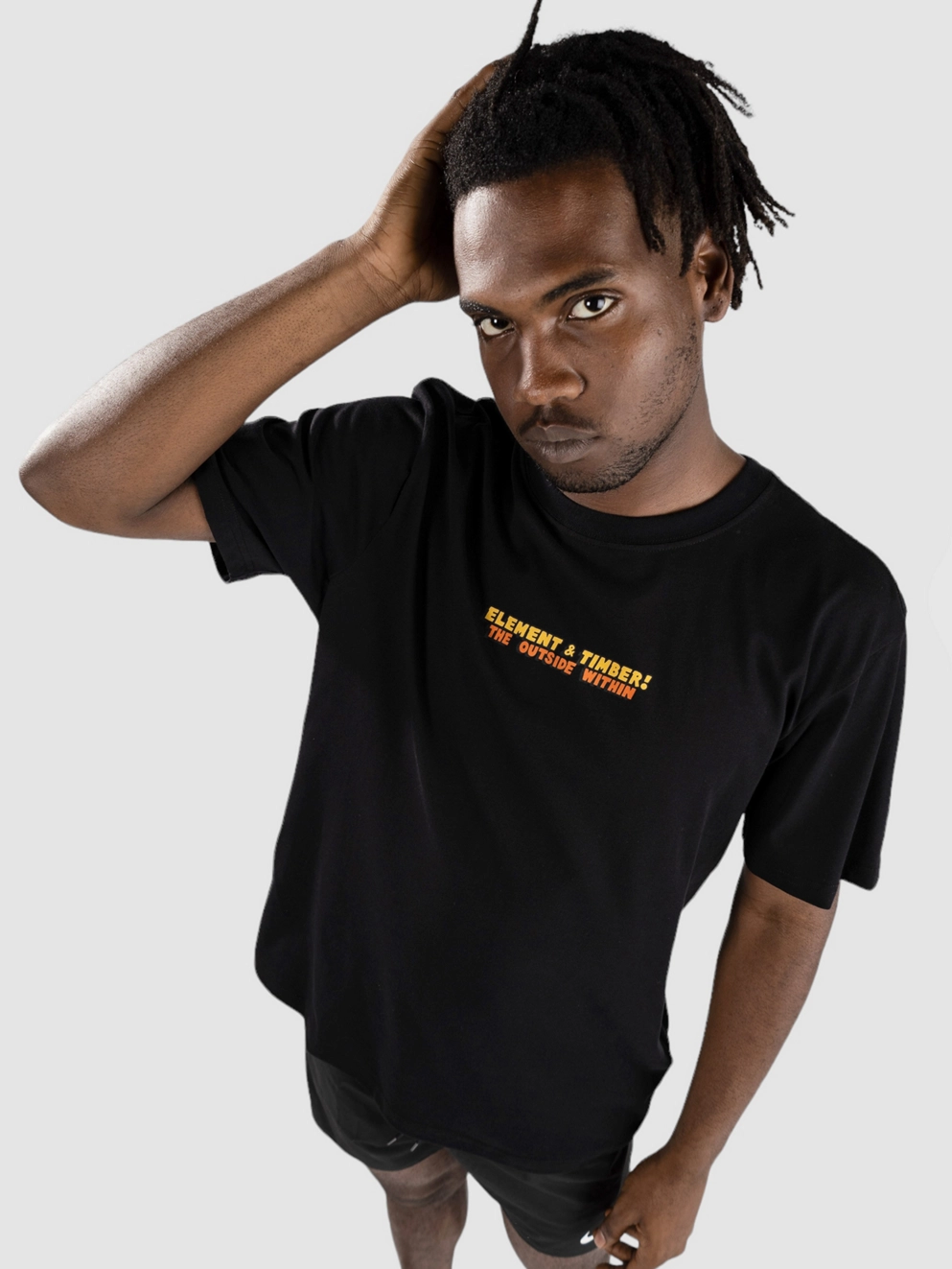 Element Happy Camper T-Shirt flint black
