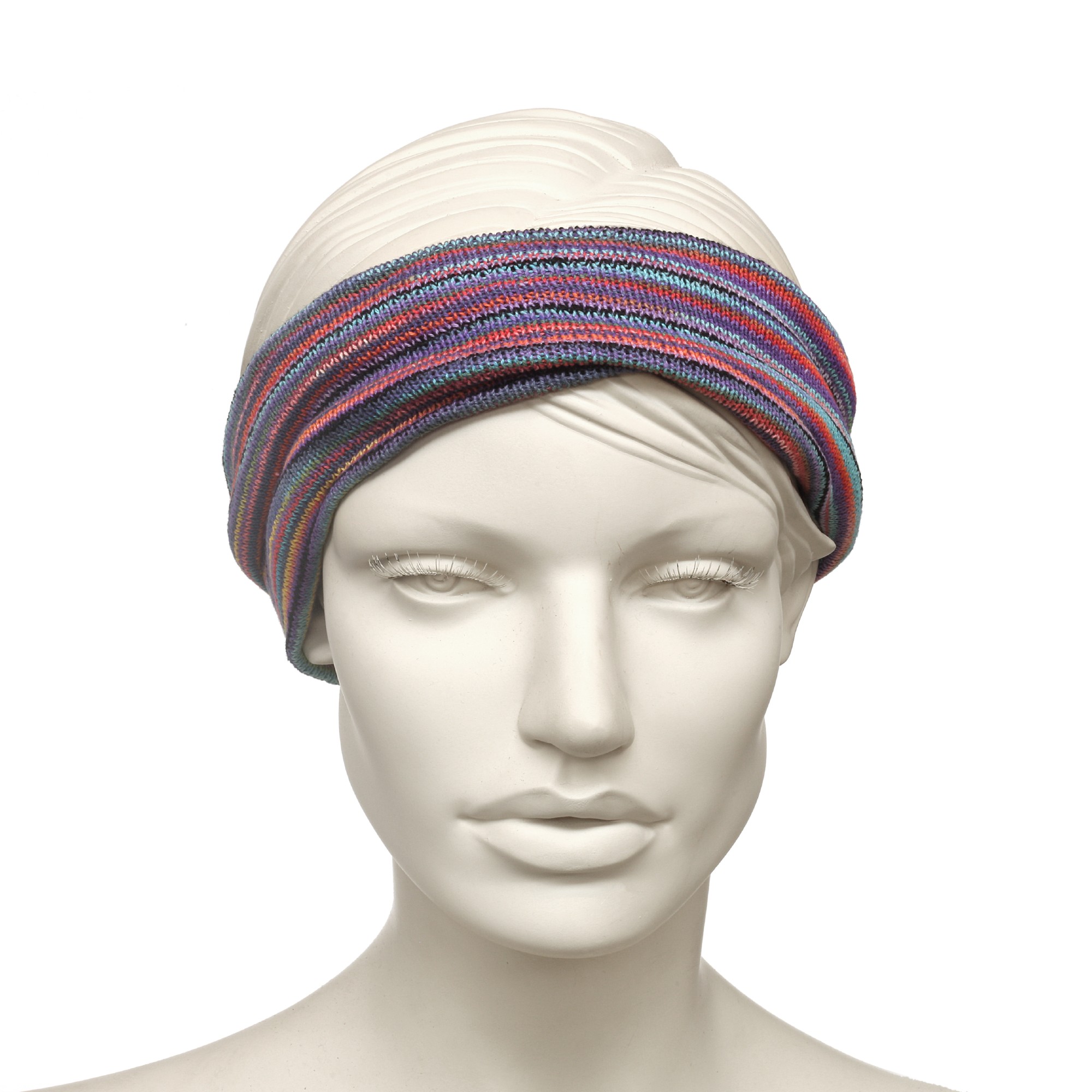 Stirnband, lila, multicolor, L 40 cm, H 8 cm günstig bestellen
