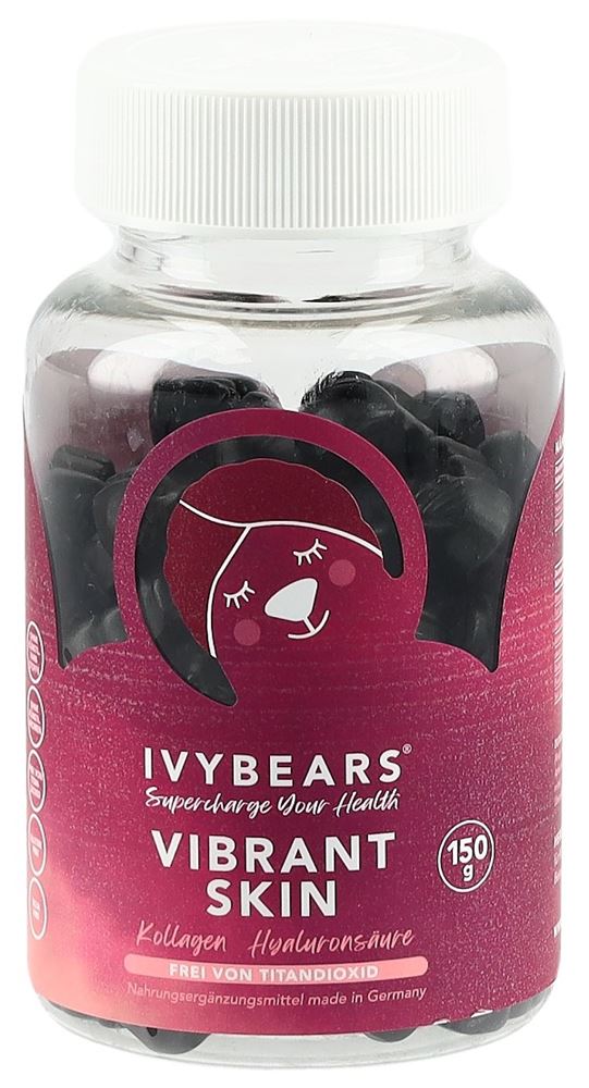 Ivybears Vibrant Skin<br>60 Stück, Dose, Gummipastille
