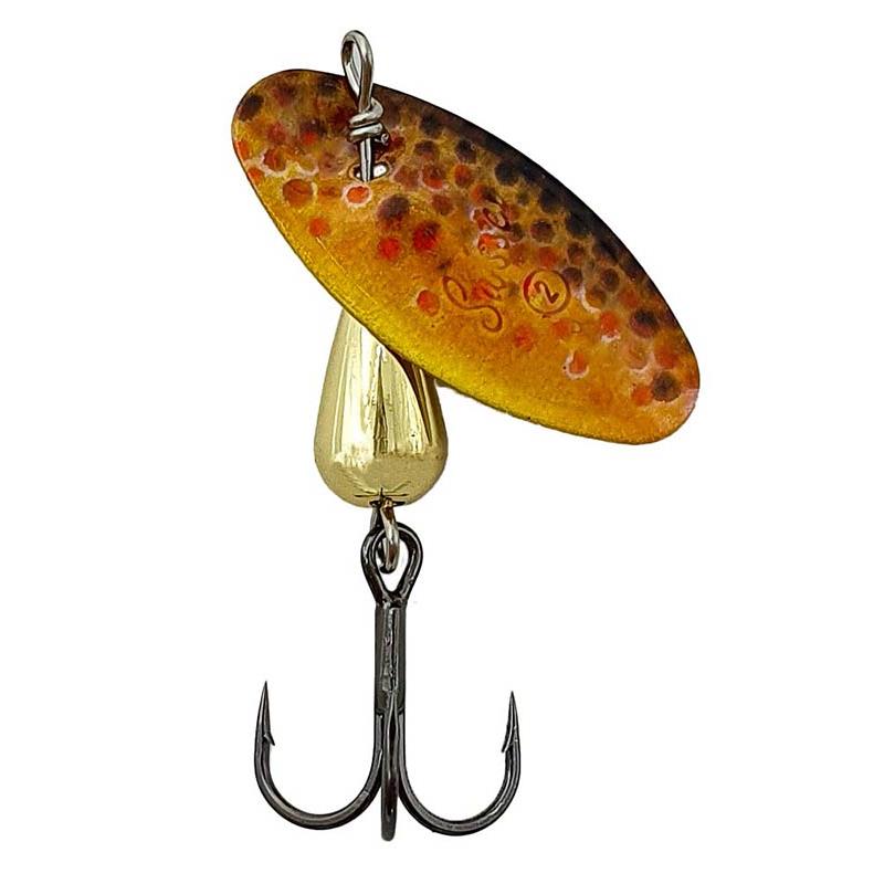 Cuiller Tournante Suissex Cicada Fish Skin Fario Trout