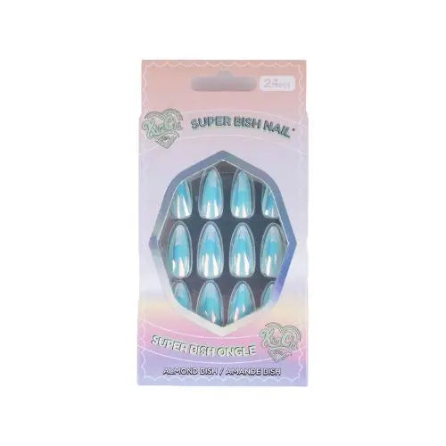 Almond Bish Nail Halo Mint