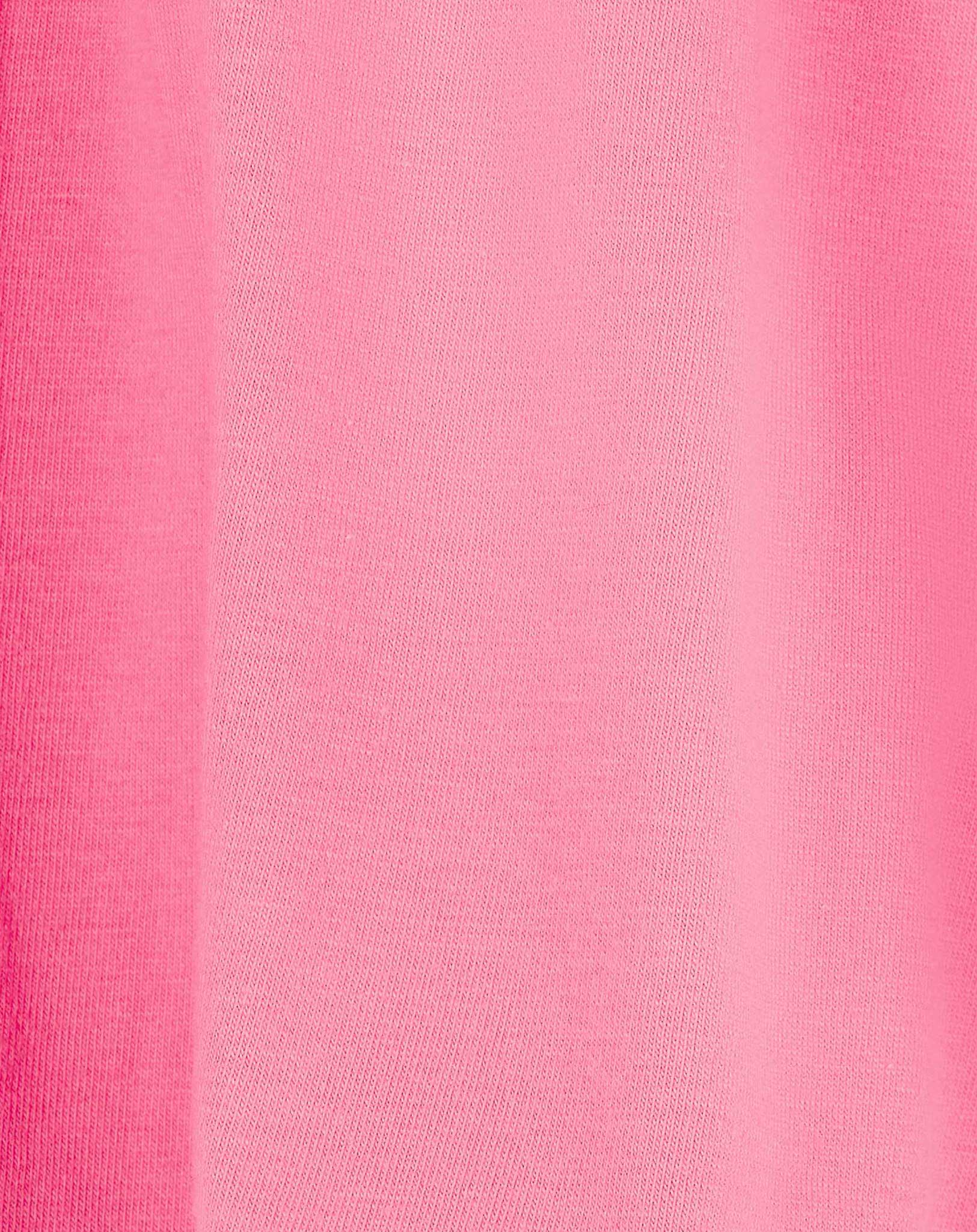Kurzarmkleid DREAM in weiß/pink