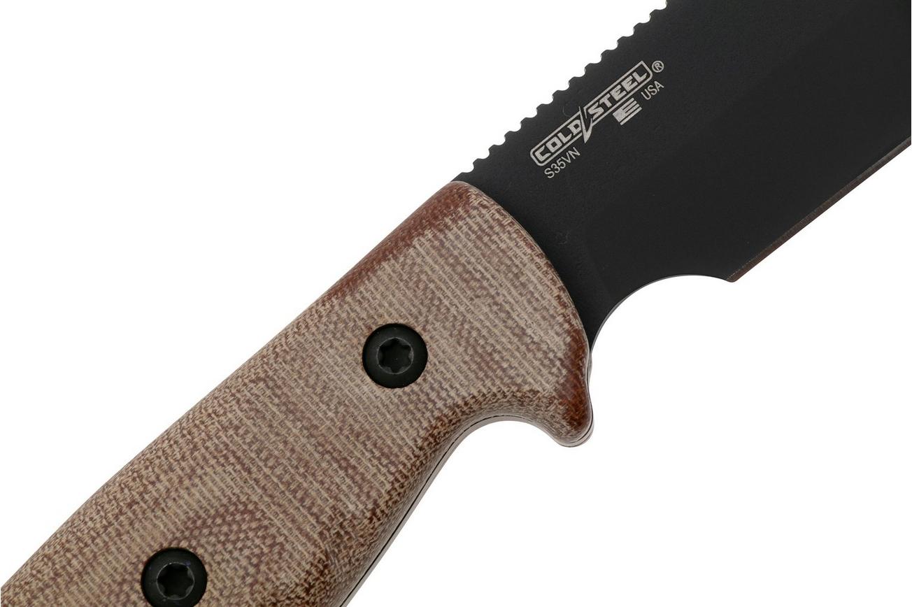 Cold Steel Republic FX-50FLD, PVD S35VN, Natural Micarta, bushcraftmes