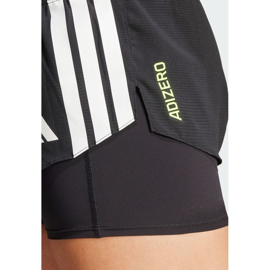 Adidas Short poche gel 2 en 1 Adizero Running