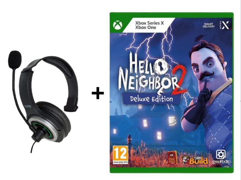 Hello Neighbor 2 Deluxe Edition + XBOXElite Chat Headset- Xbox Series X