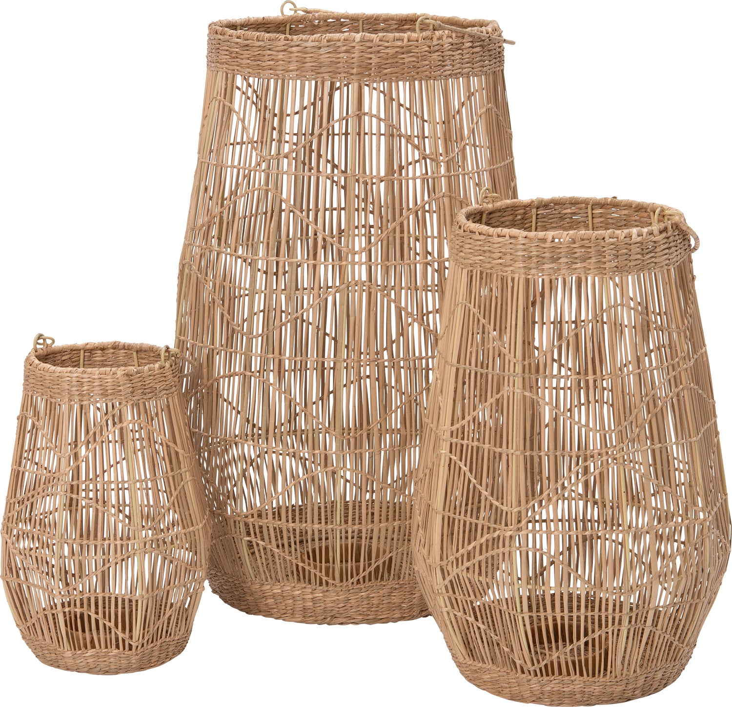 Intratuin windlicht Yuna naturel D 40 H 60 cm