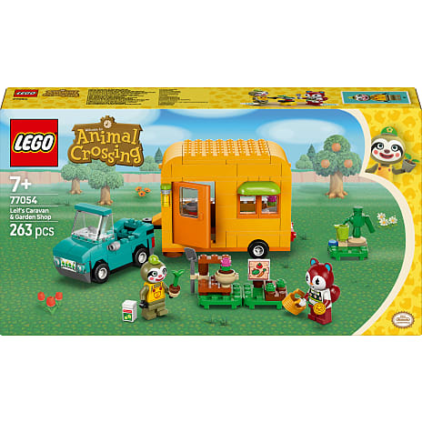 LEGO Animal Crossing Leif med campingvogn og havebutik 77054