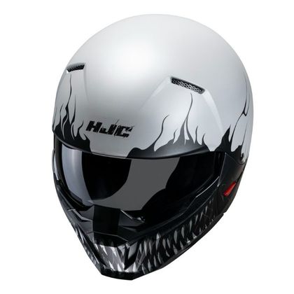 Casque Hjc I20 - SCRAW - Blanc / Noir