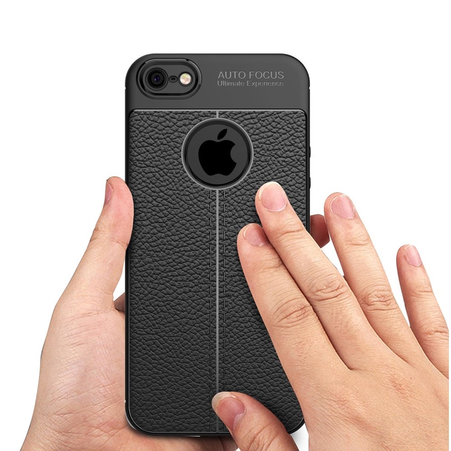 Apple iPhone 7 Plus Handy Hülle Schutz Case Back Cover Silikon Bumper Etuis Blau