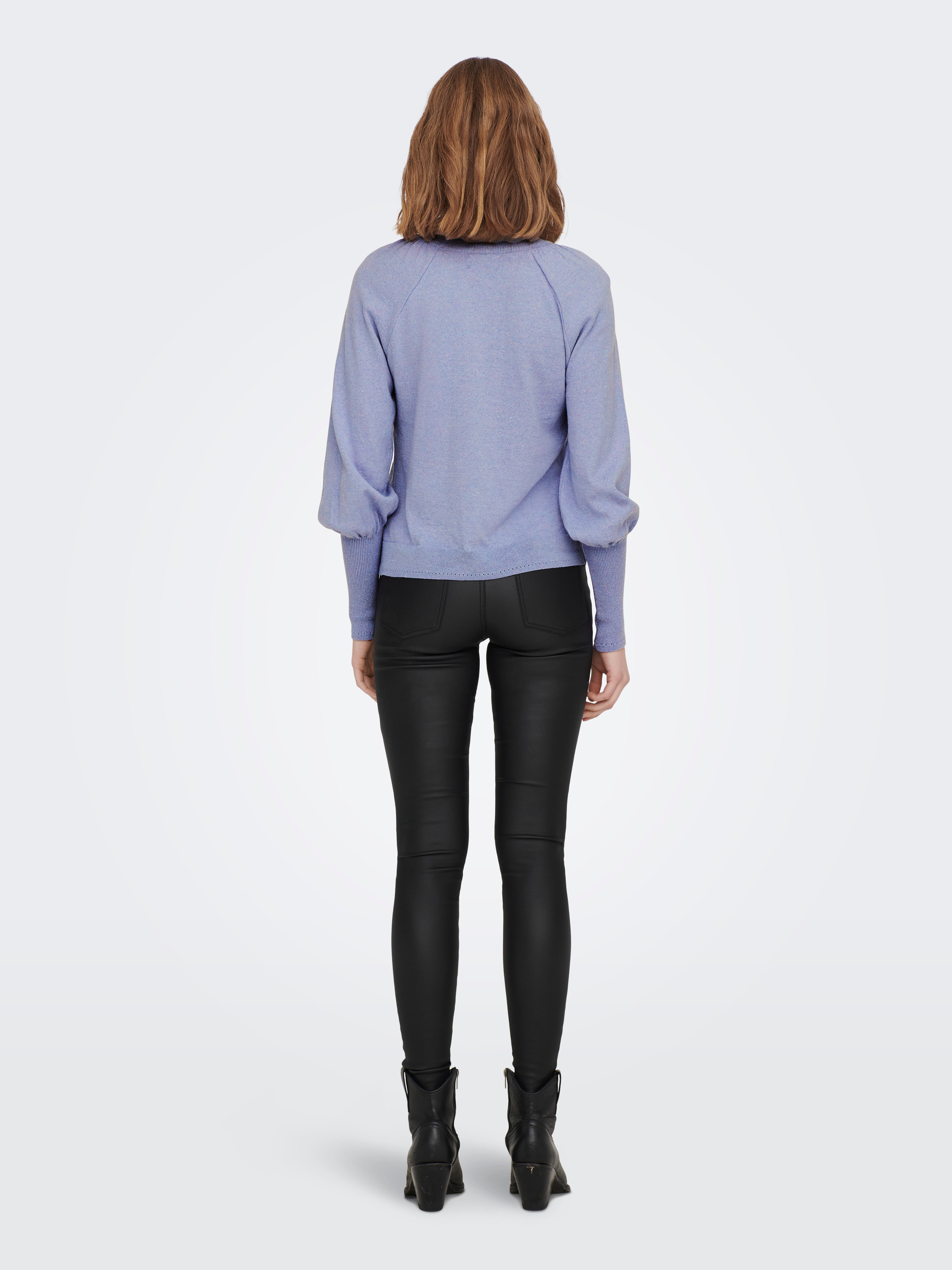 ONLASTA Strickpullover Paisley Purple