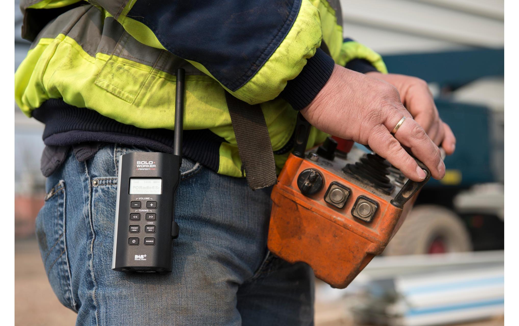 DAB+ Radio SOLOWORKER Schwarz<br>Das ultimative Taschenradio