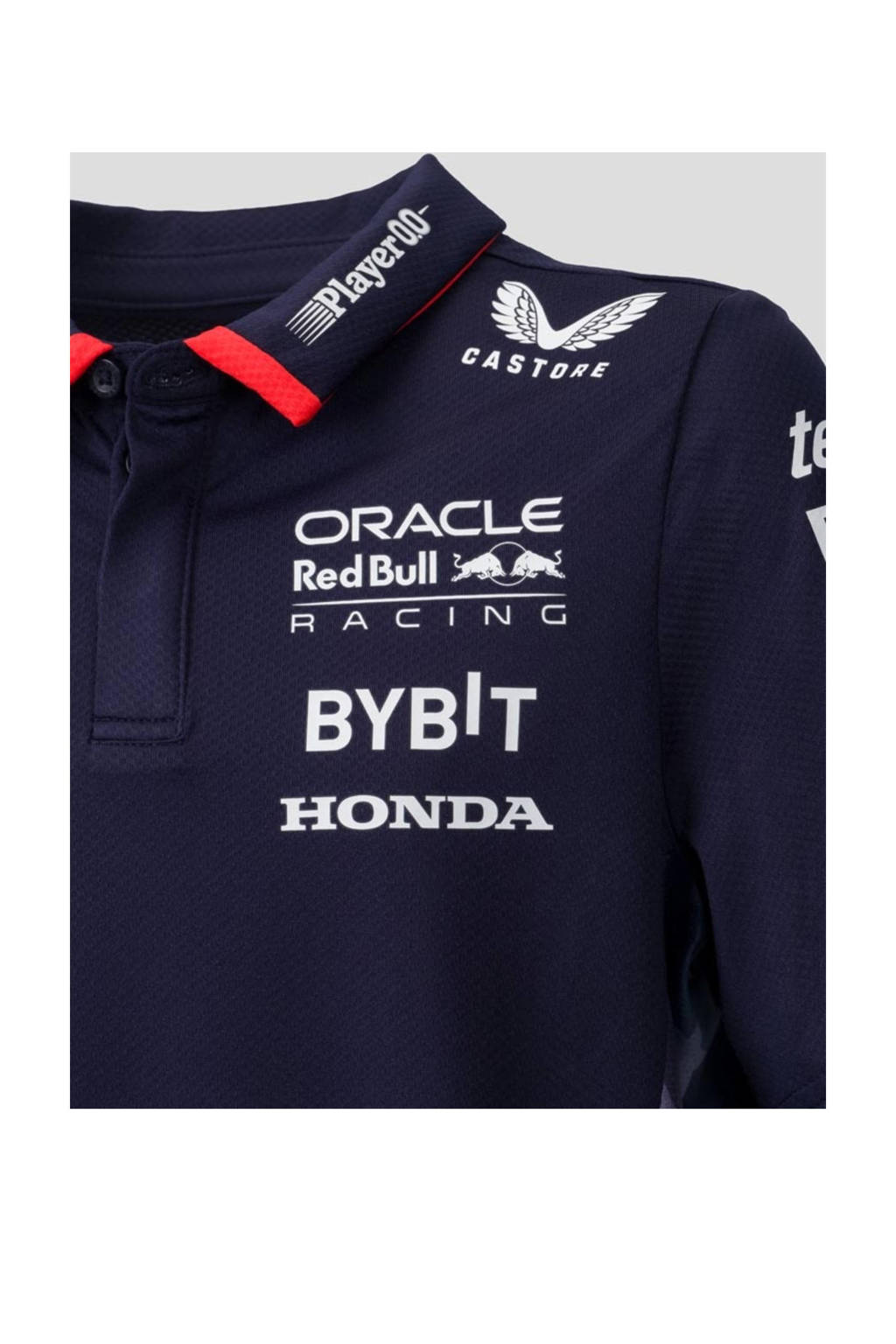 Castore Red Bull Racing replica polo donkerblauw