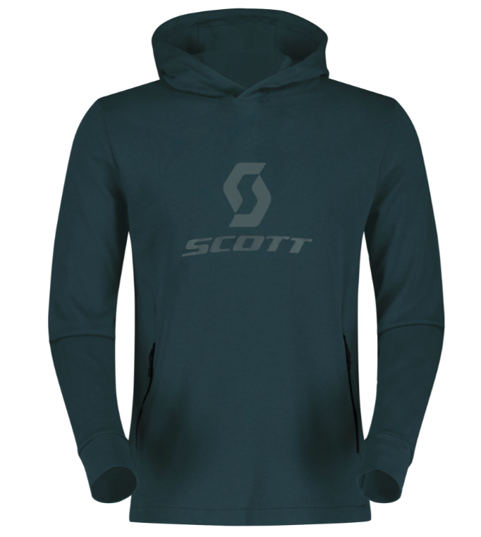 SCOTT Defined Mid Hoody, Aruba Grøn