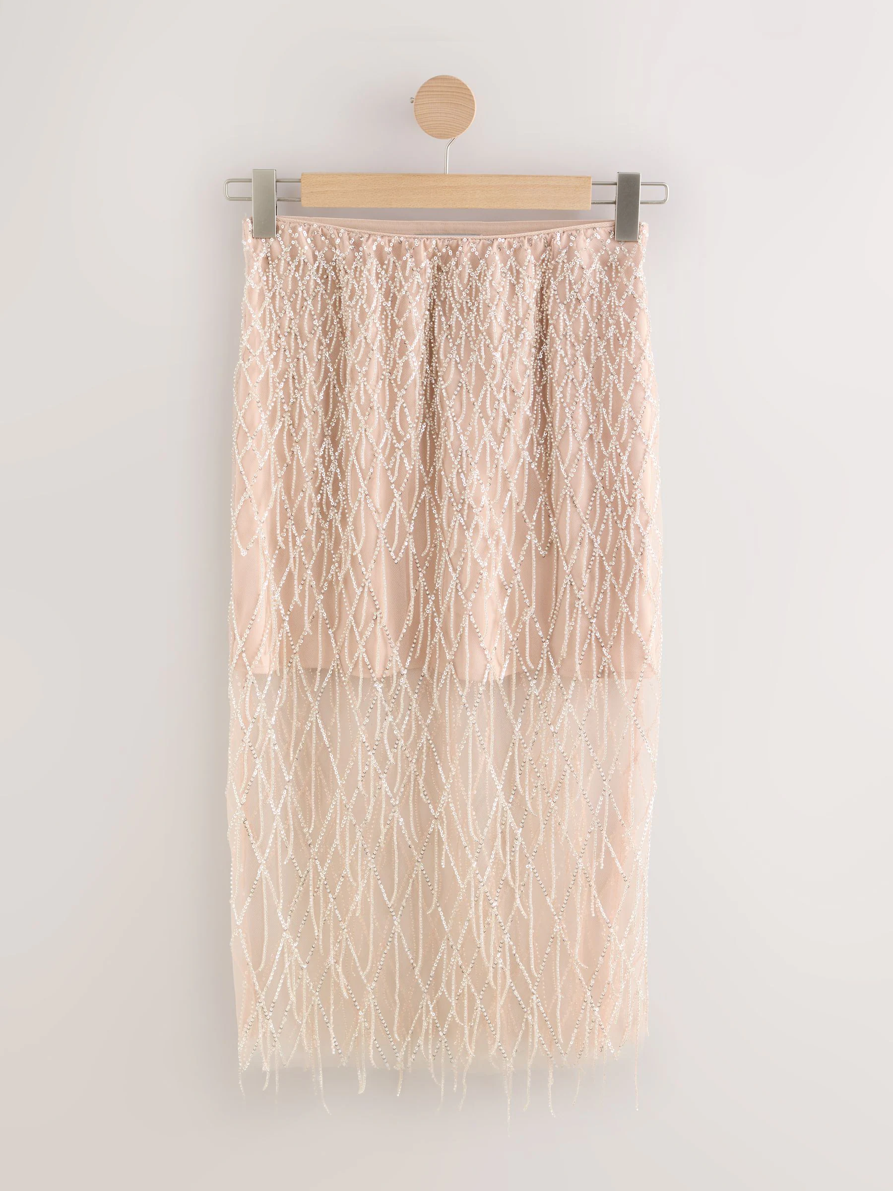 Goud - Tabitha Simmons X Next Embellished Pencil Skirt