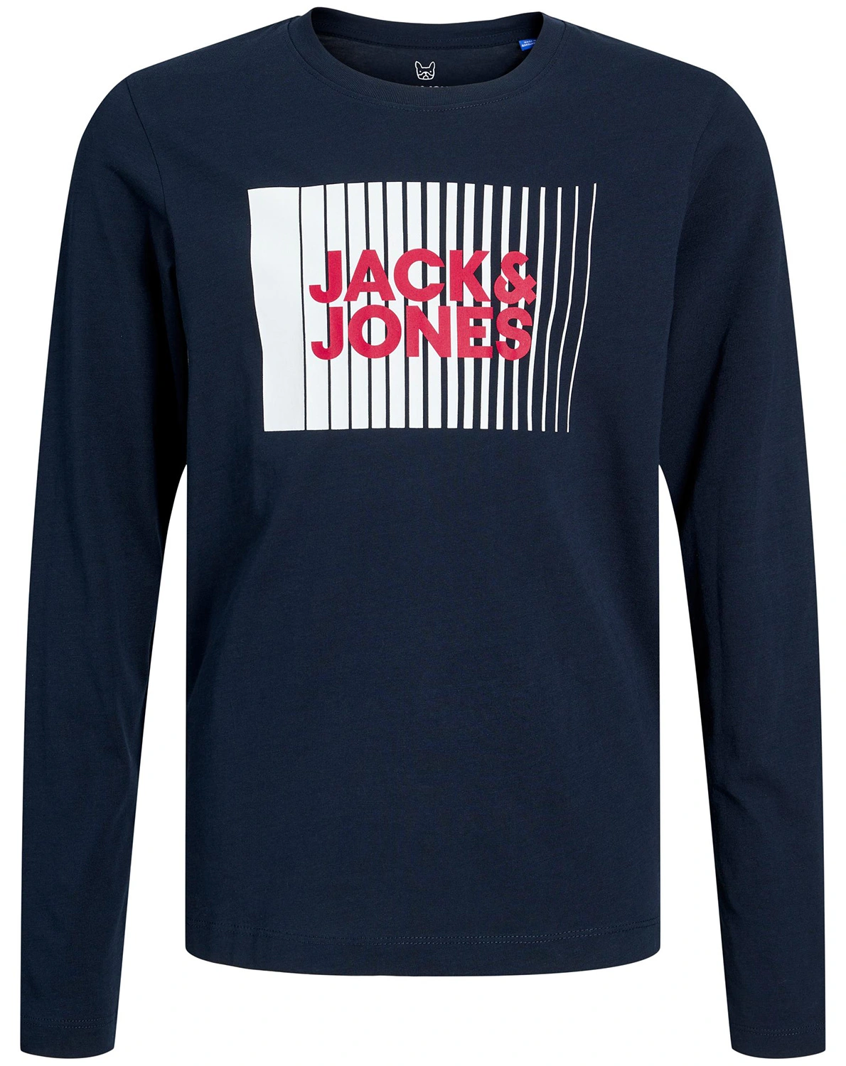 Langarmshirt LOGO in navy blazer
