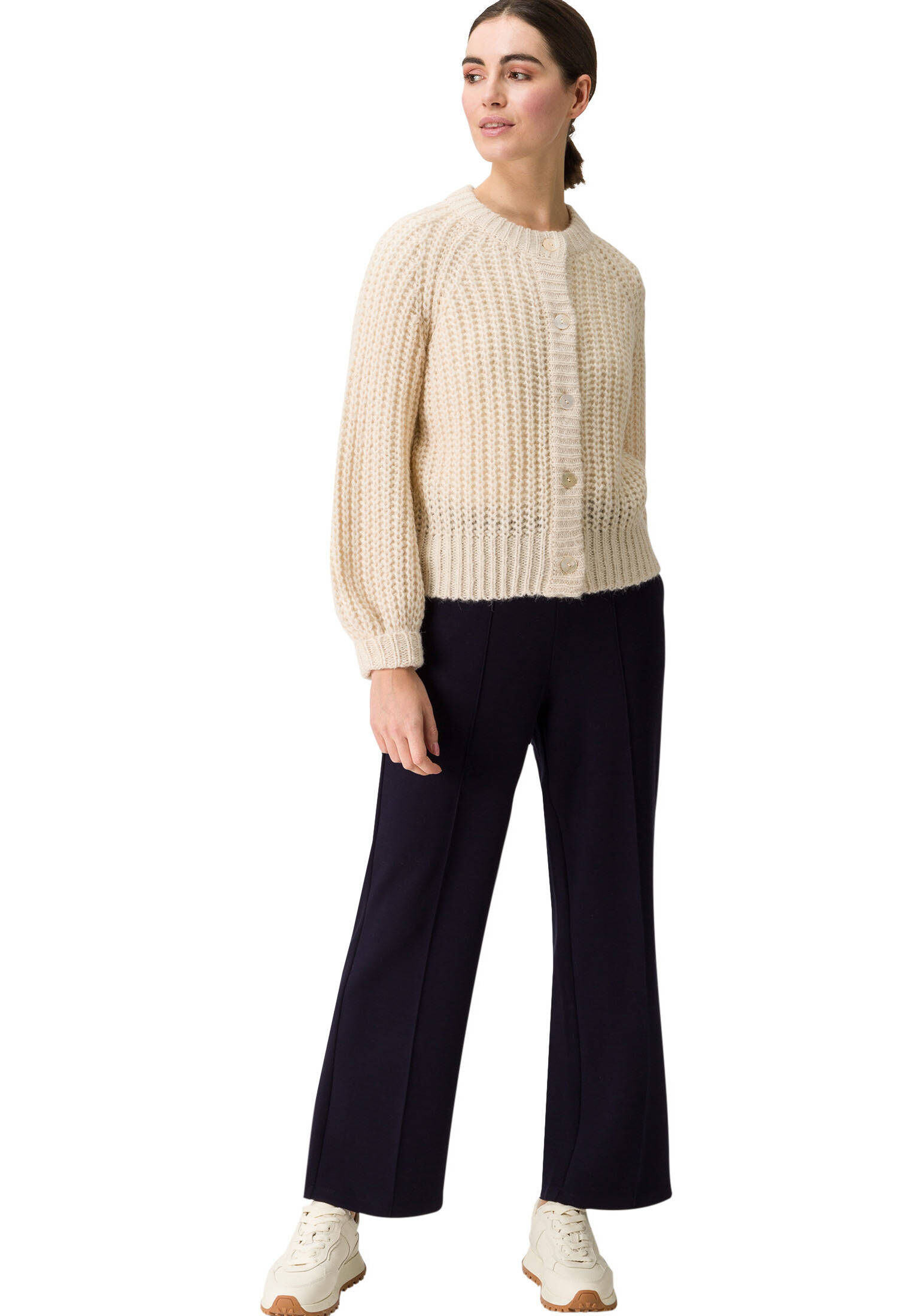 zero| Damen Sweathose weites Bein 28 Inch