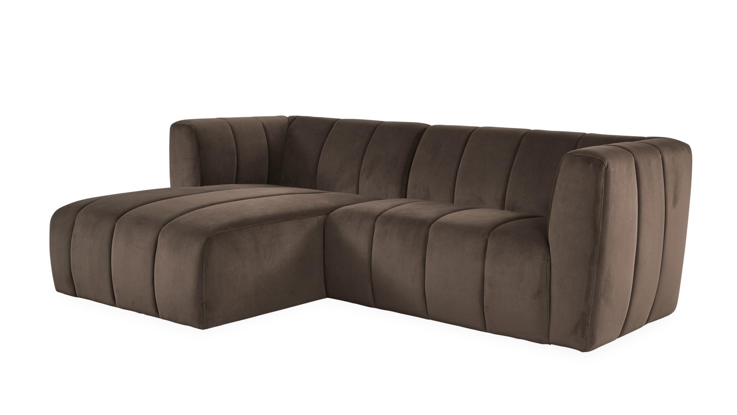 Ingvi venstrevendt sofa med chaiselong