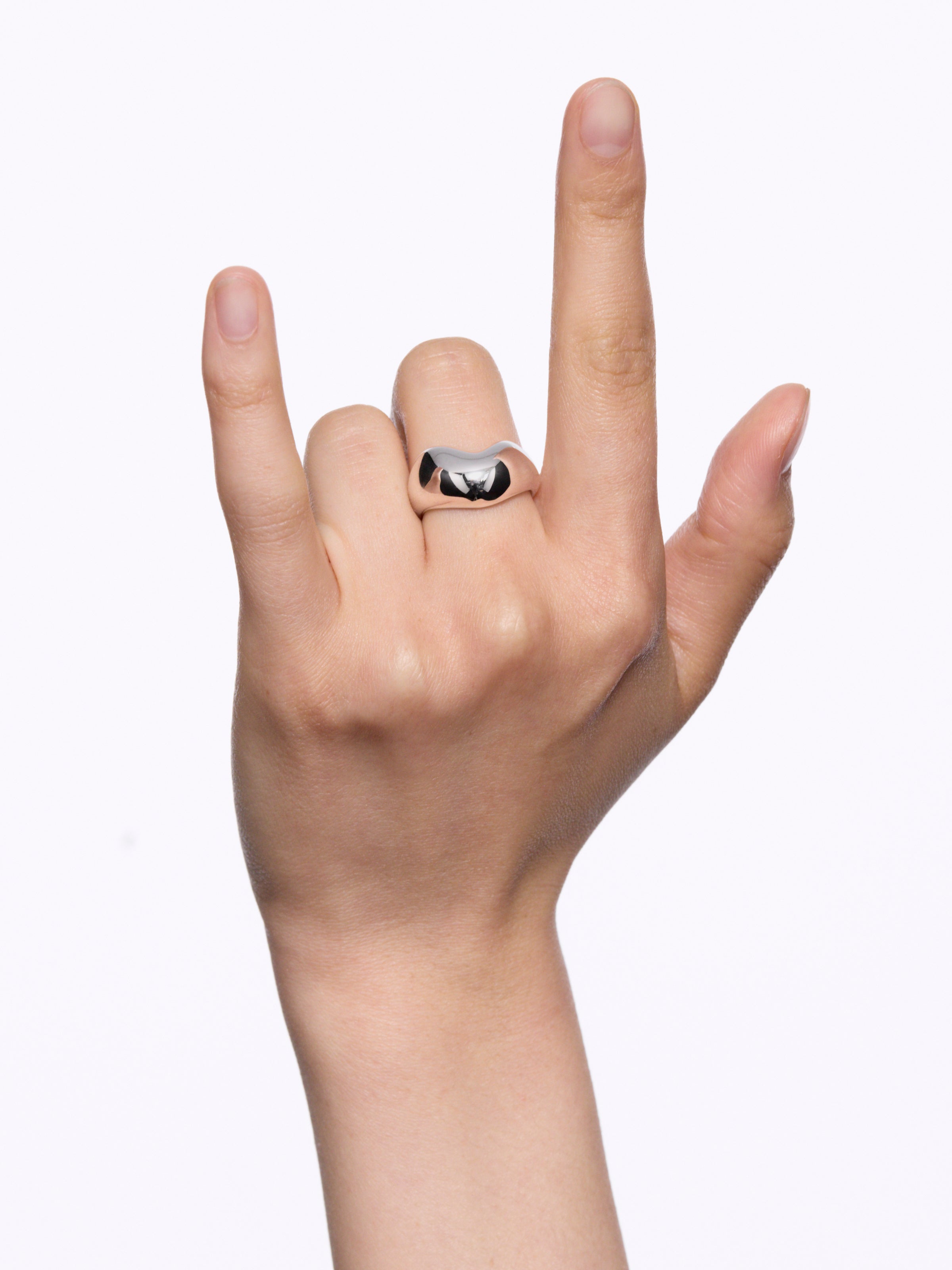 Maria Black  Tryvann ring - sølv