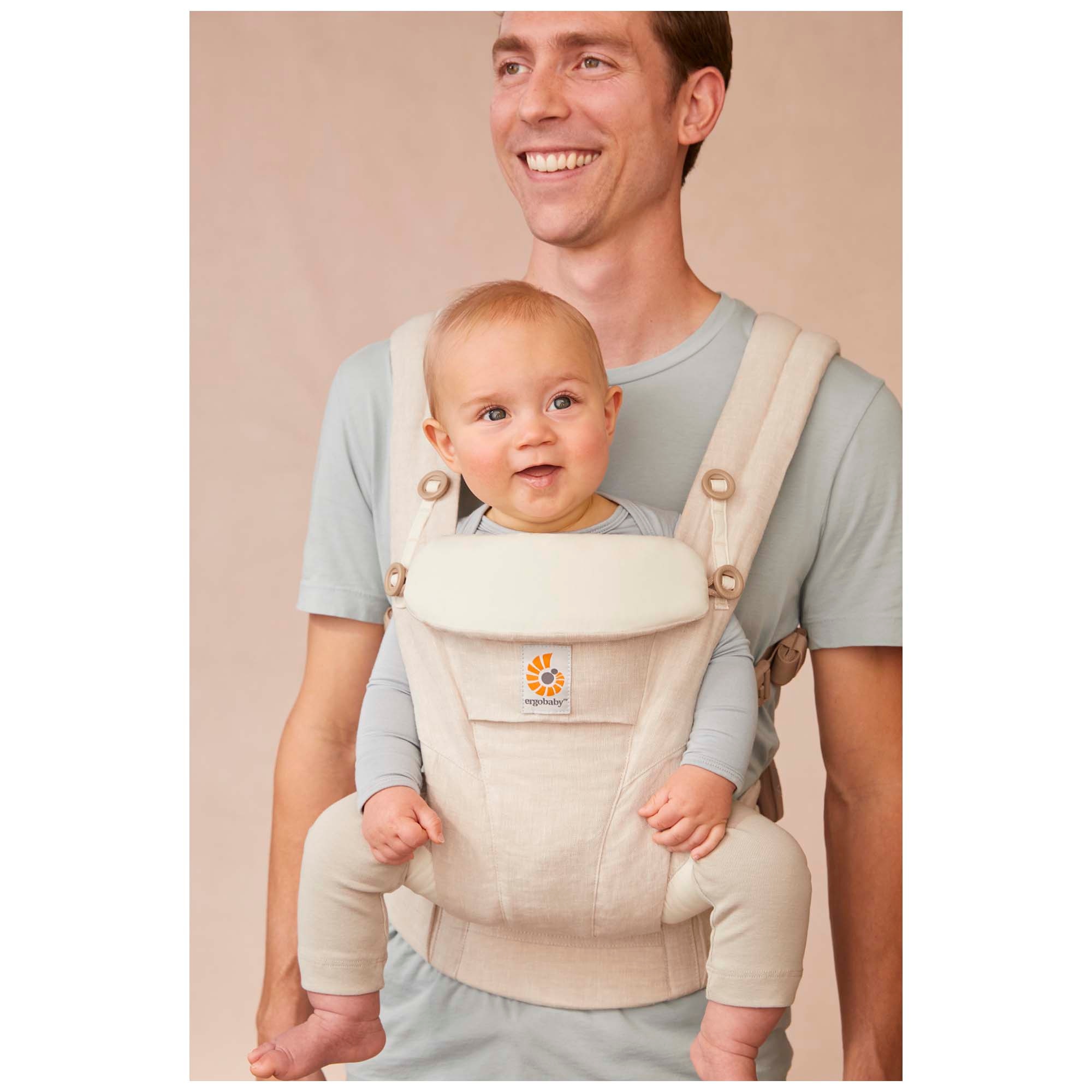 Ergobaby Omni Linen draagzak Linnen Wit - Draagzak - Prénatal
