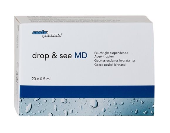 CONTOPHARMA Comfort Lösung drop & see<br>20 × 0.5 ml, Monodosis, Augentropfen, Lösung, MD