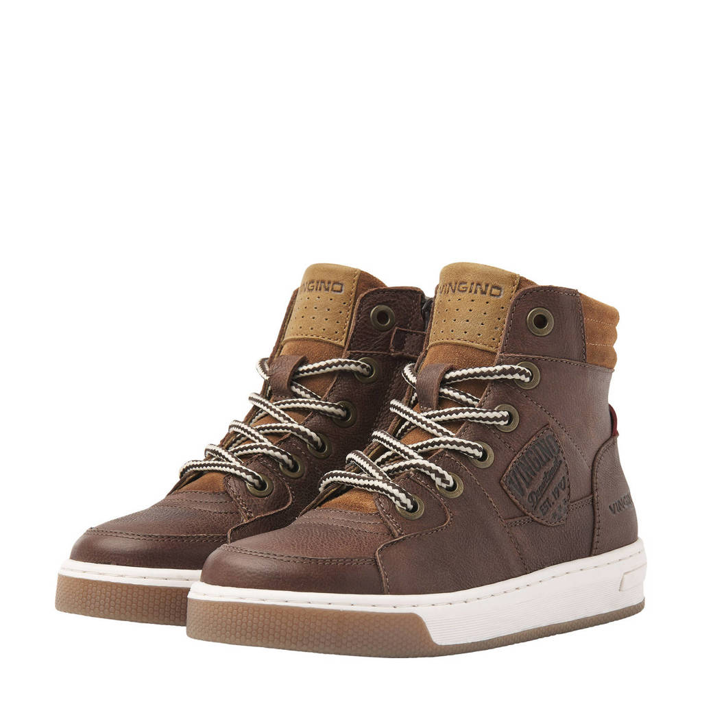 Vingino Duncan Midleren sneakers bruin
