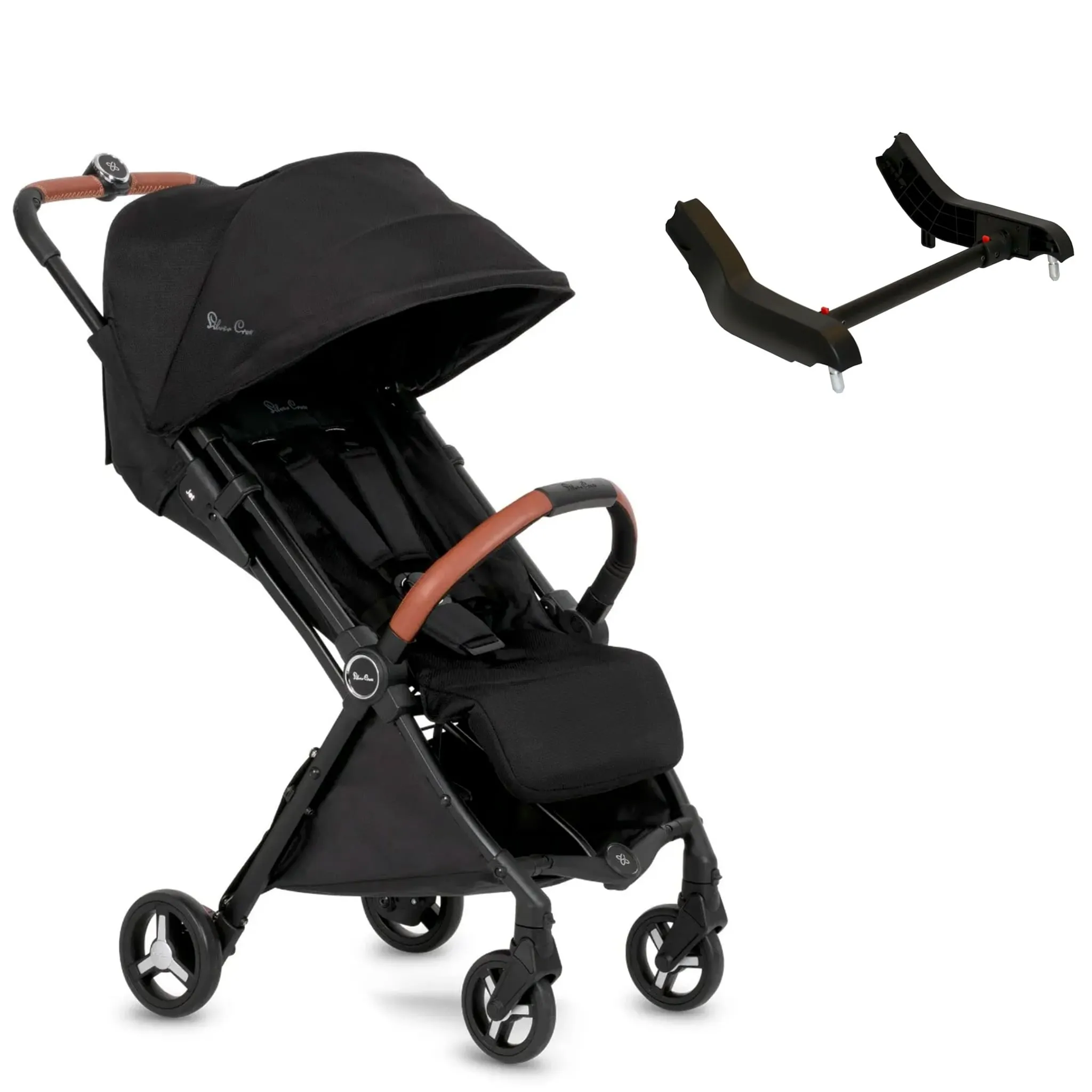 Silver Cross Poussette Compacte Jet 3 + Adaptateur