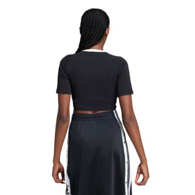 Tee-shirt à manches courtes femme 3 bandes ADIDAS