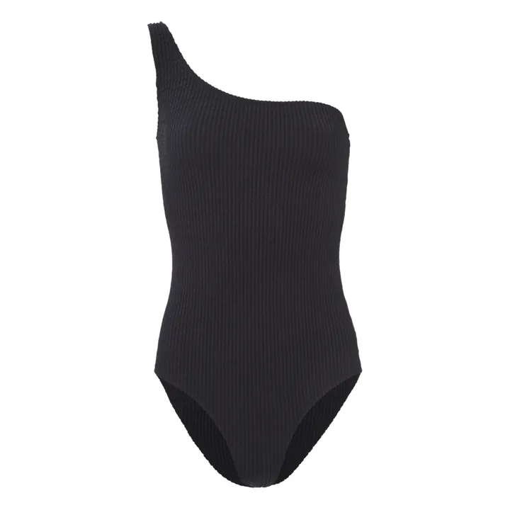 Albertine Maillot 1 Pièce Venice Smocké | Noir