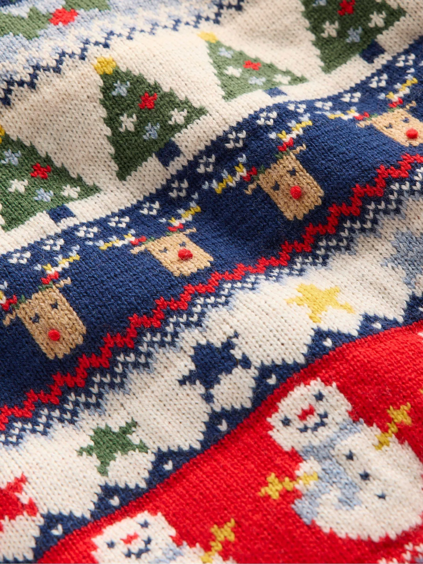 Boden Christmas Fair Isle Jumper