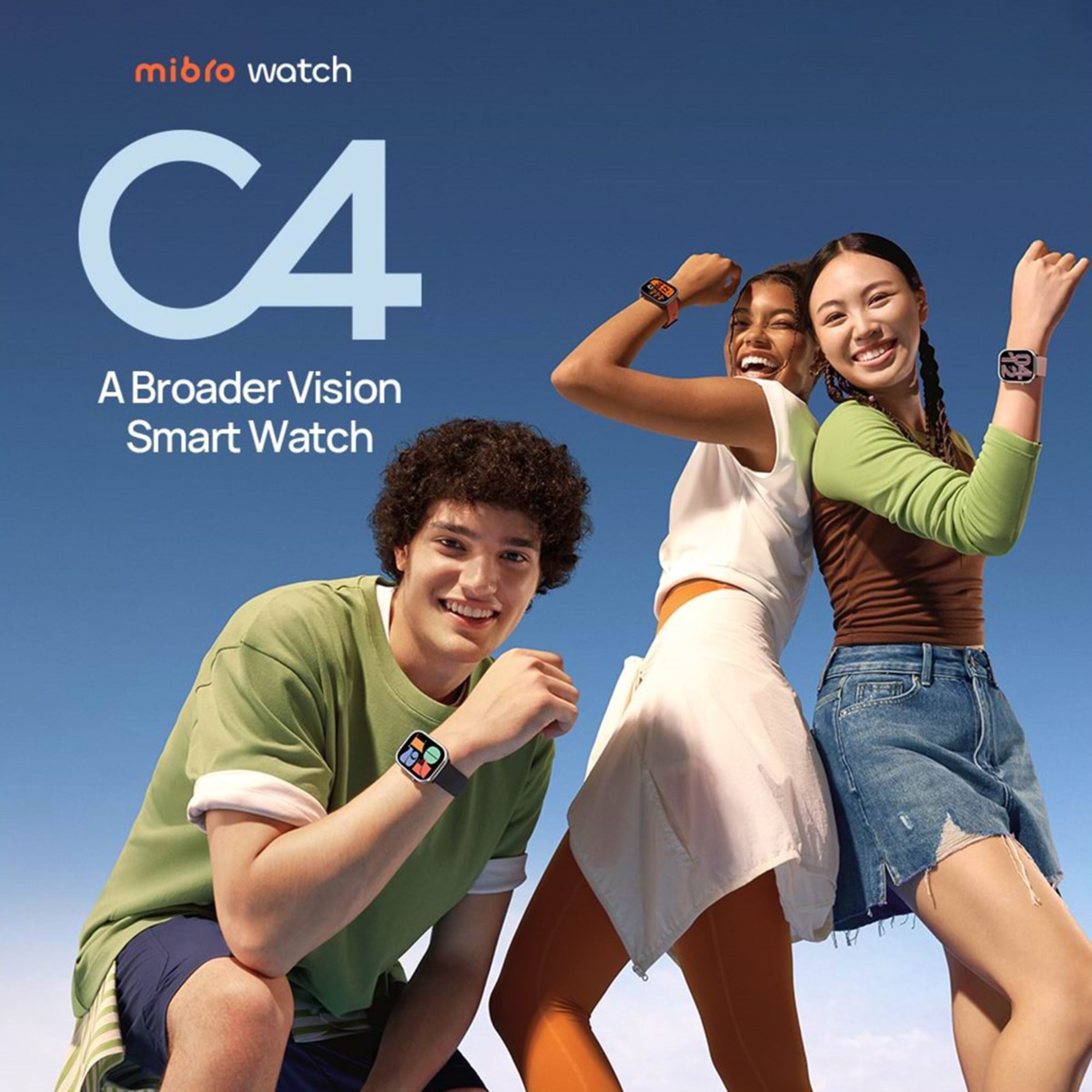 Mibro C4 Smartklokke Sølv