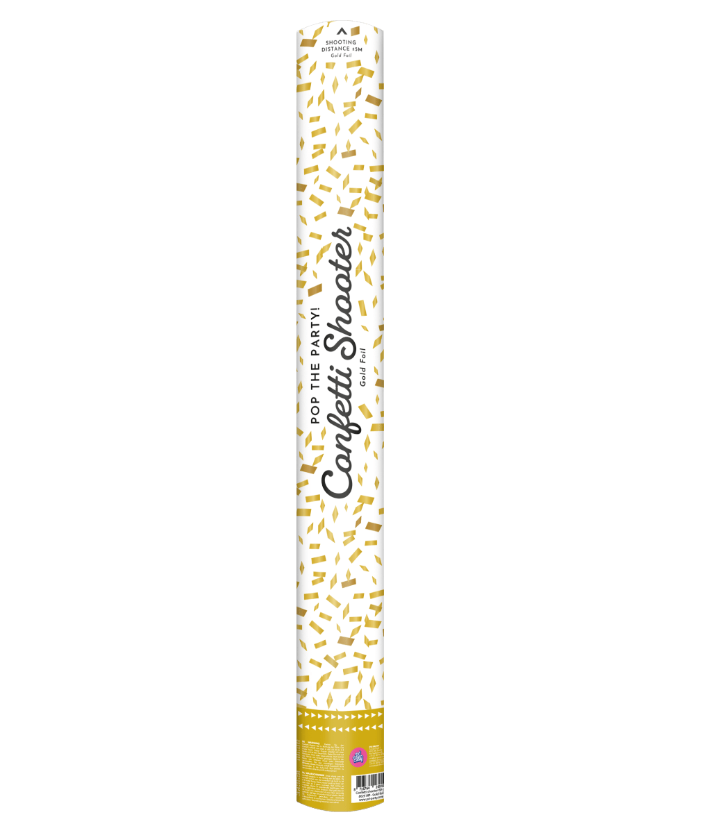 Gouden Confetti Folie Snippers 60cm