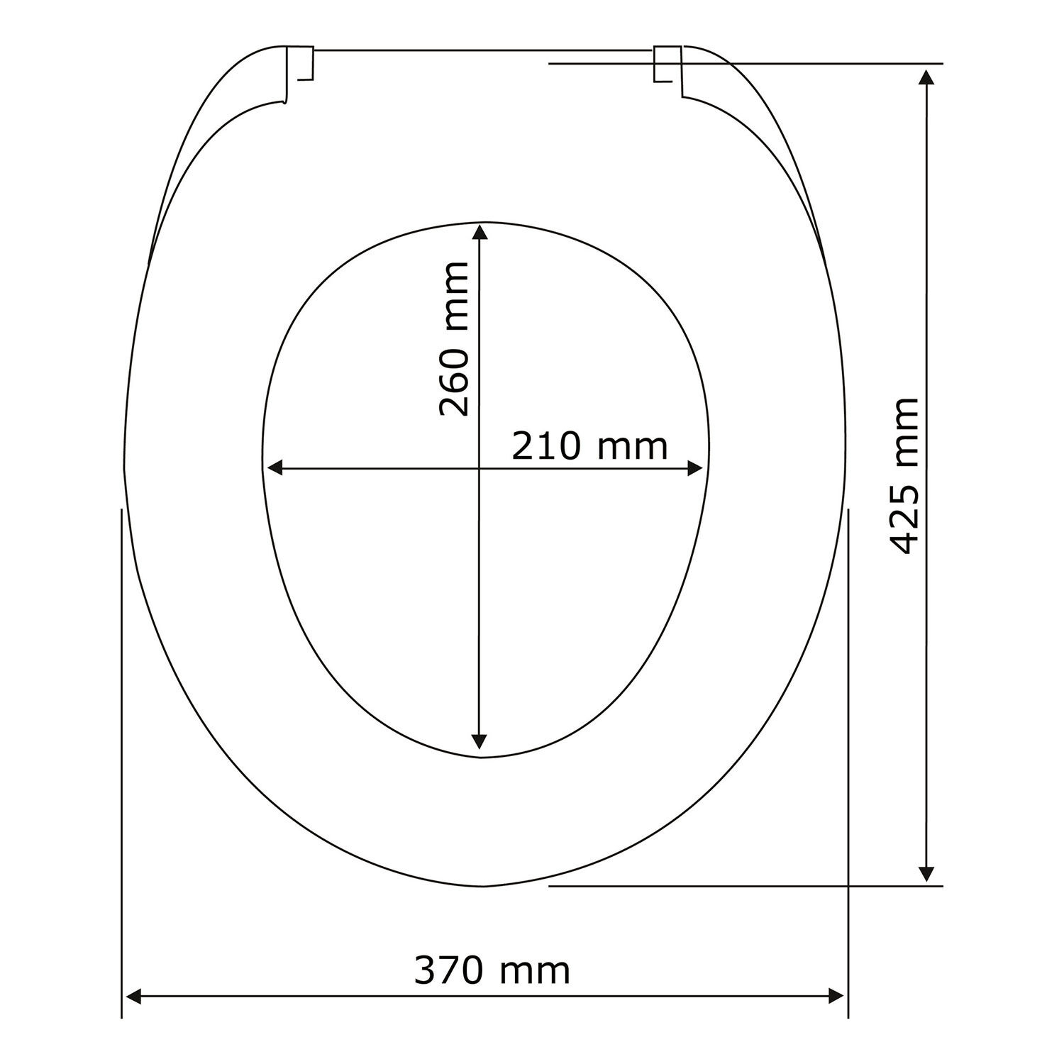 WC-Sitz aus Holz