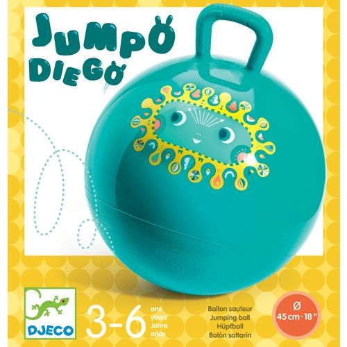 Djeco skippybal jumpo diego - 45 cm