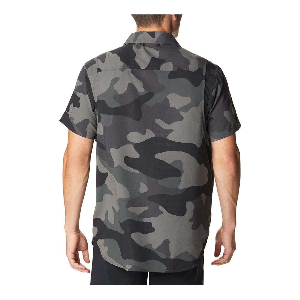 Columbia UTILIZER PRINTED WOVEN - Chemise Homme black mod camo