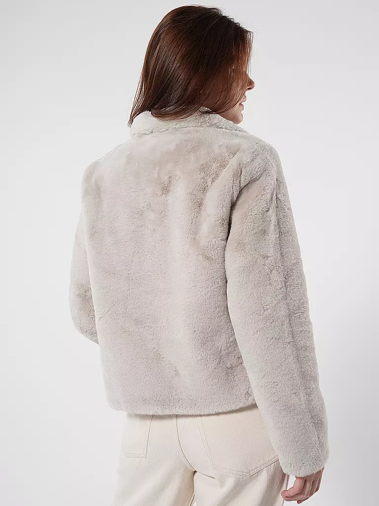 RINO&PELLE Jacke in Felloptik VIE creme