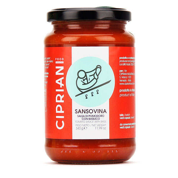 Sauce Sansovina bio - Tomate basilic