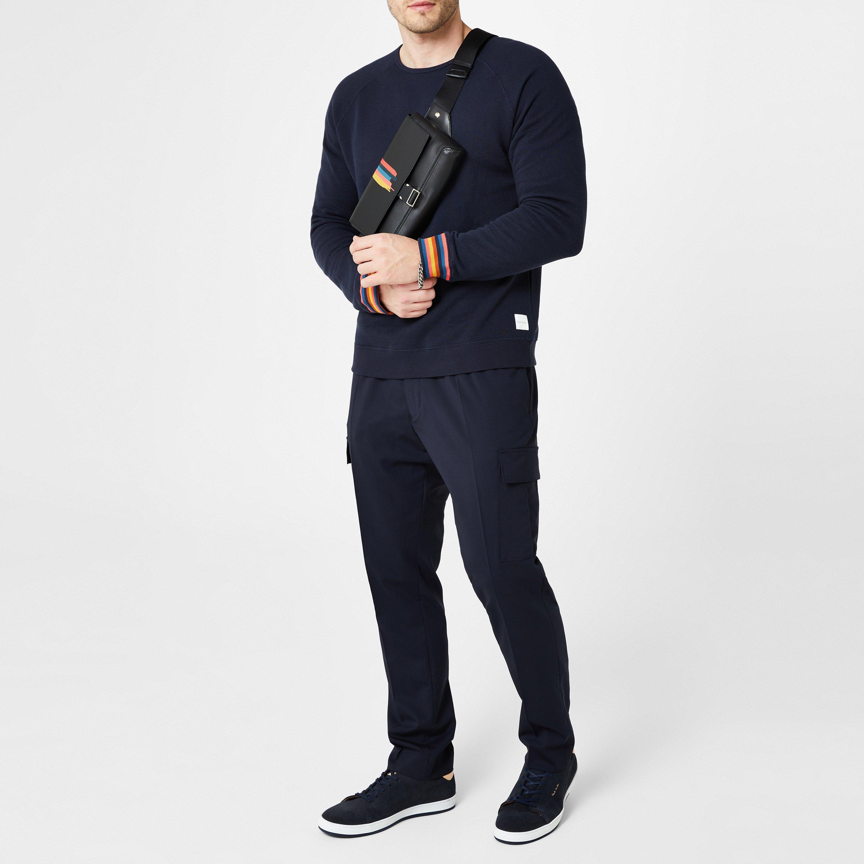Paul Smith Stripe Crew Sweatshirt