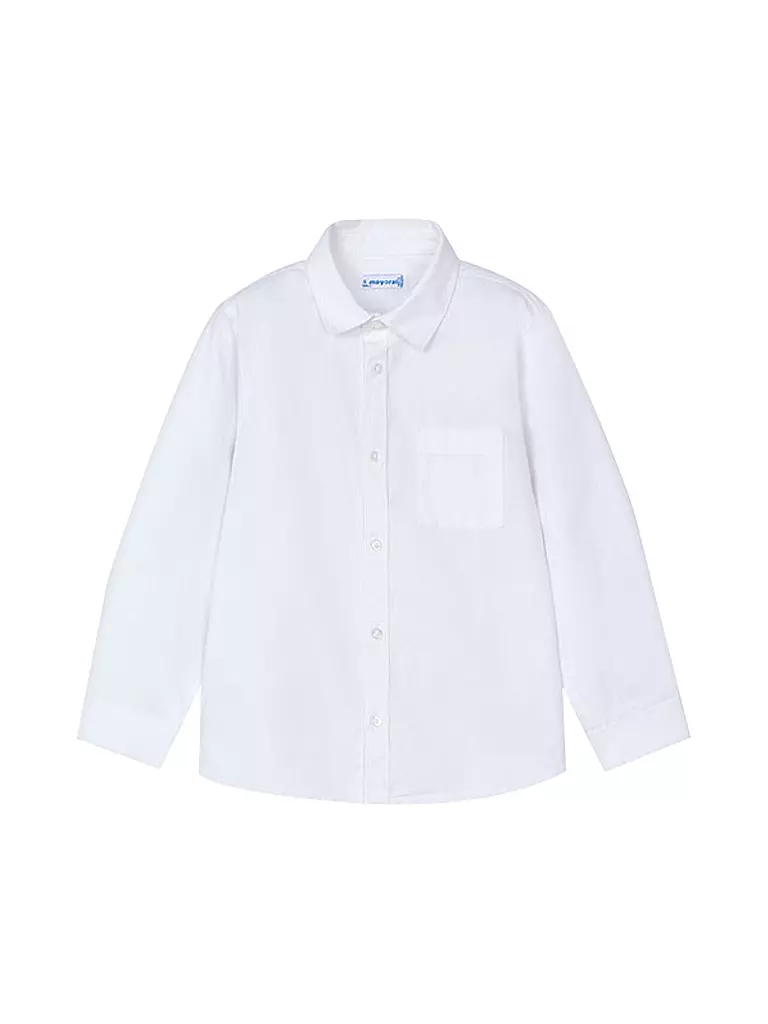 MAYORAL Jungen Hemd  weiss